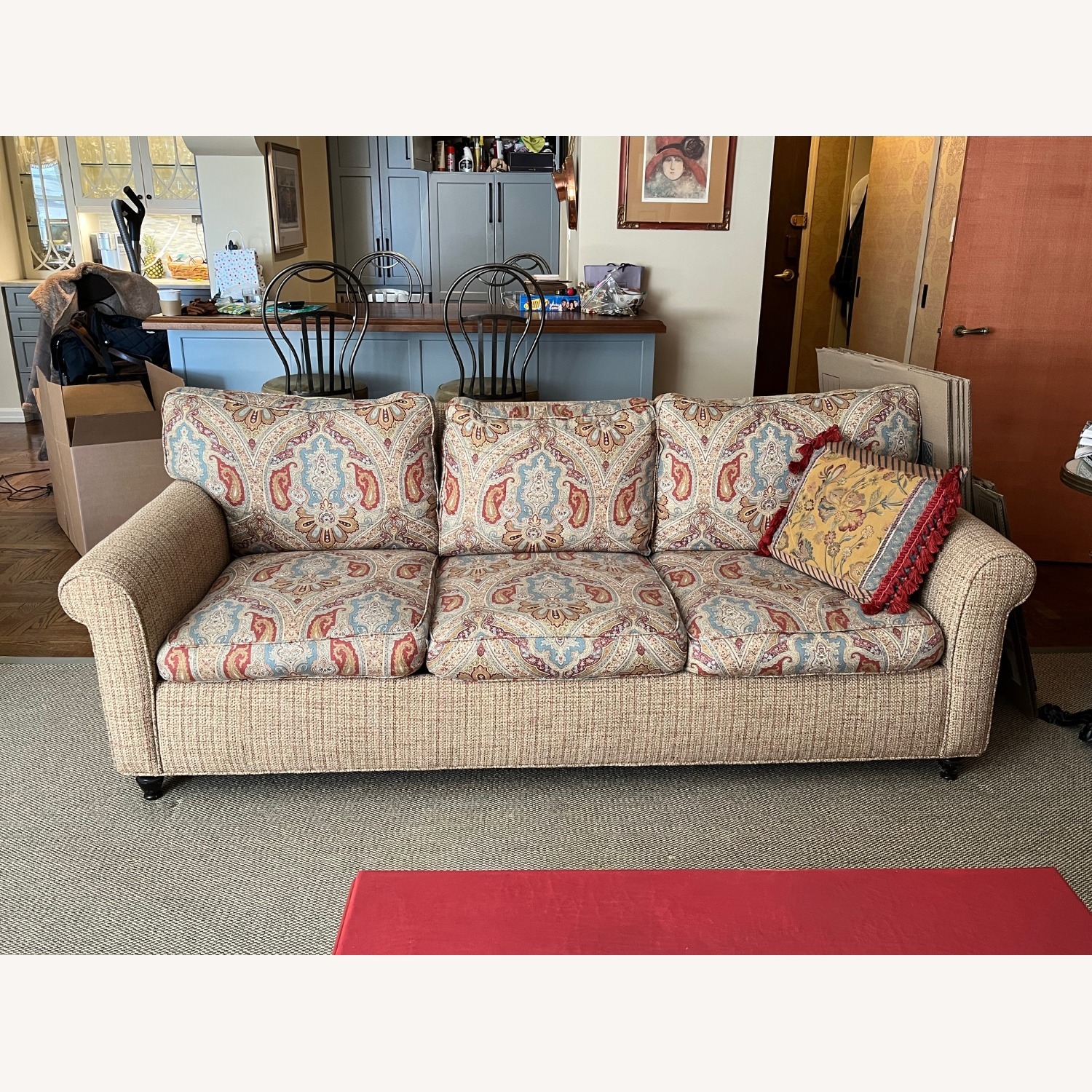 Matching Family Room Sofas (Down-Filled Cushions) - image-1