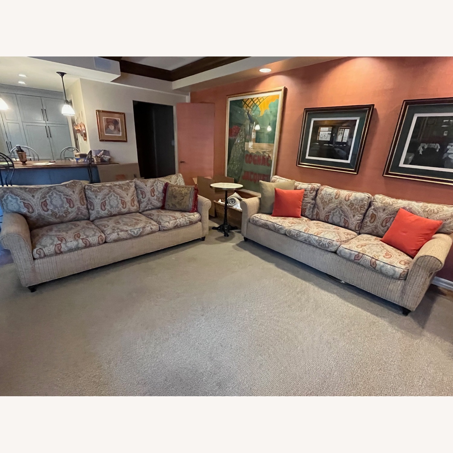 Matching Family Room Sofas (Down-Filled Cushions) - image-3