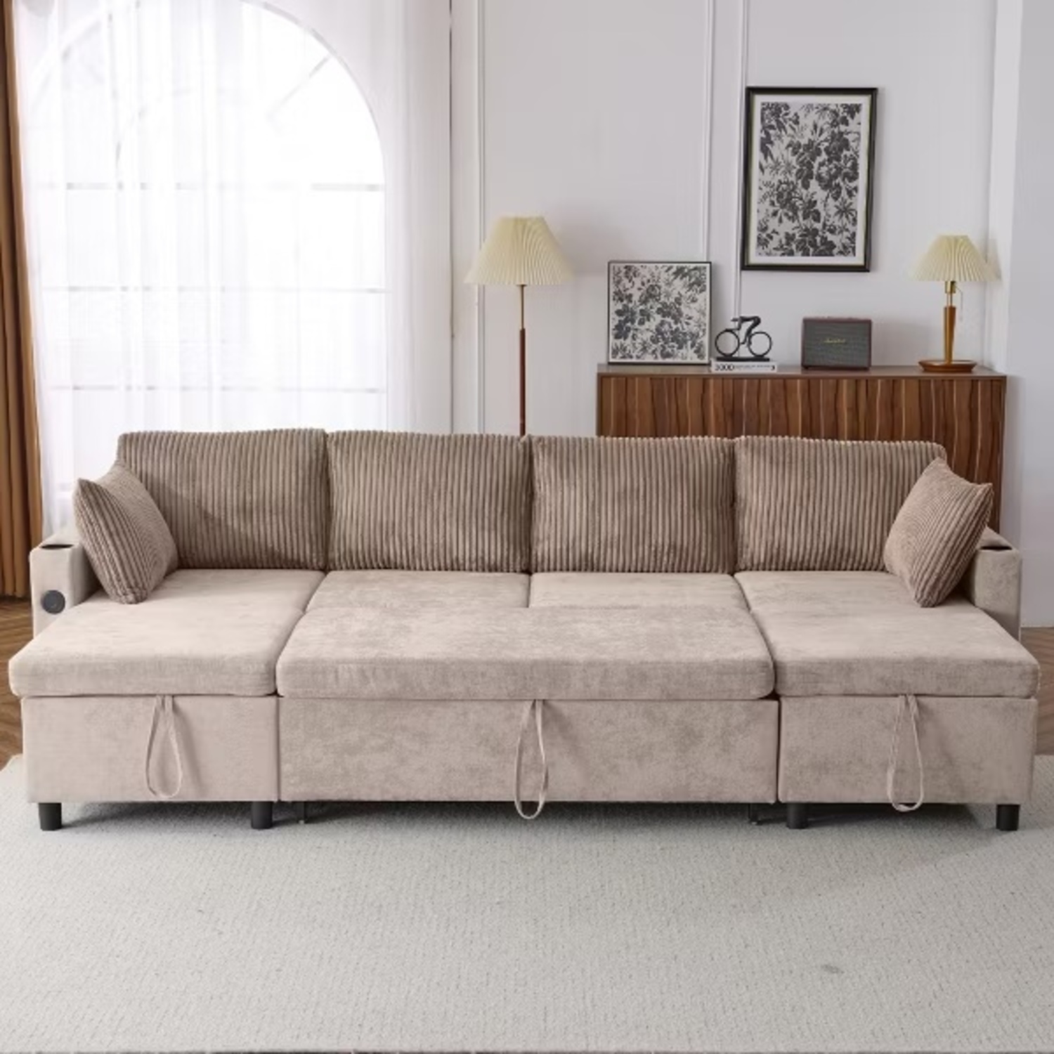 Modernluxe Sleeper Sofa - image-6