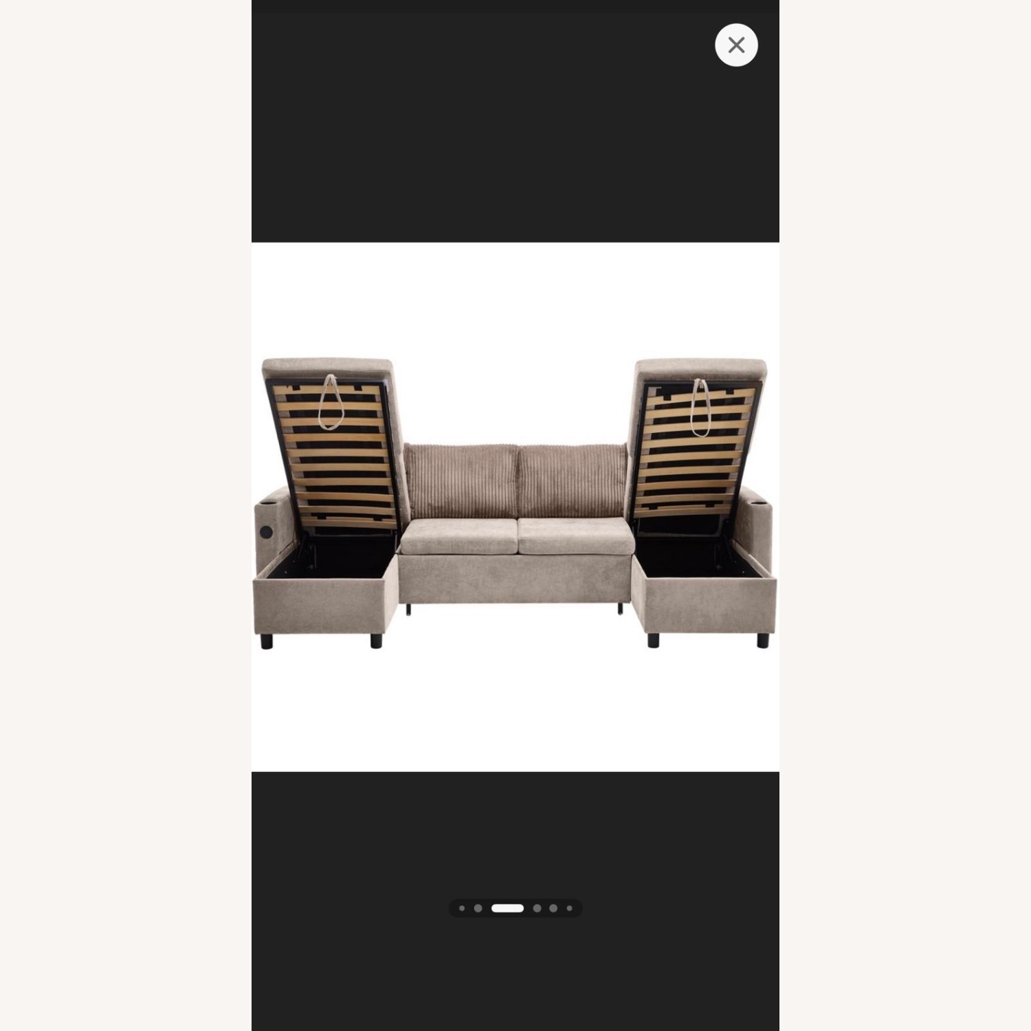 Modernluxe Sleeper Sofa - image-5