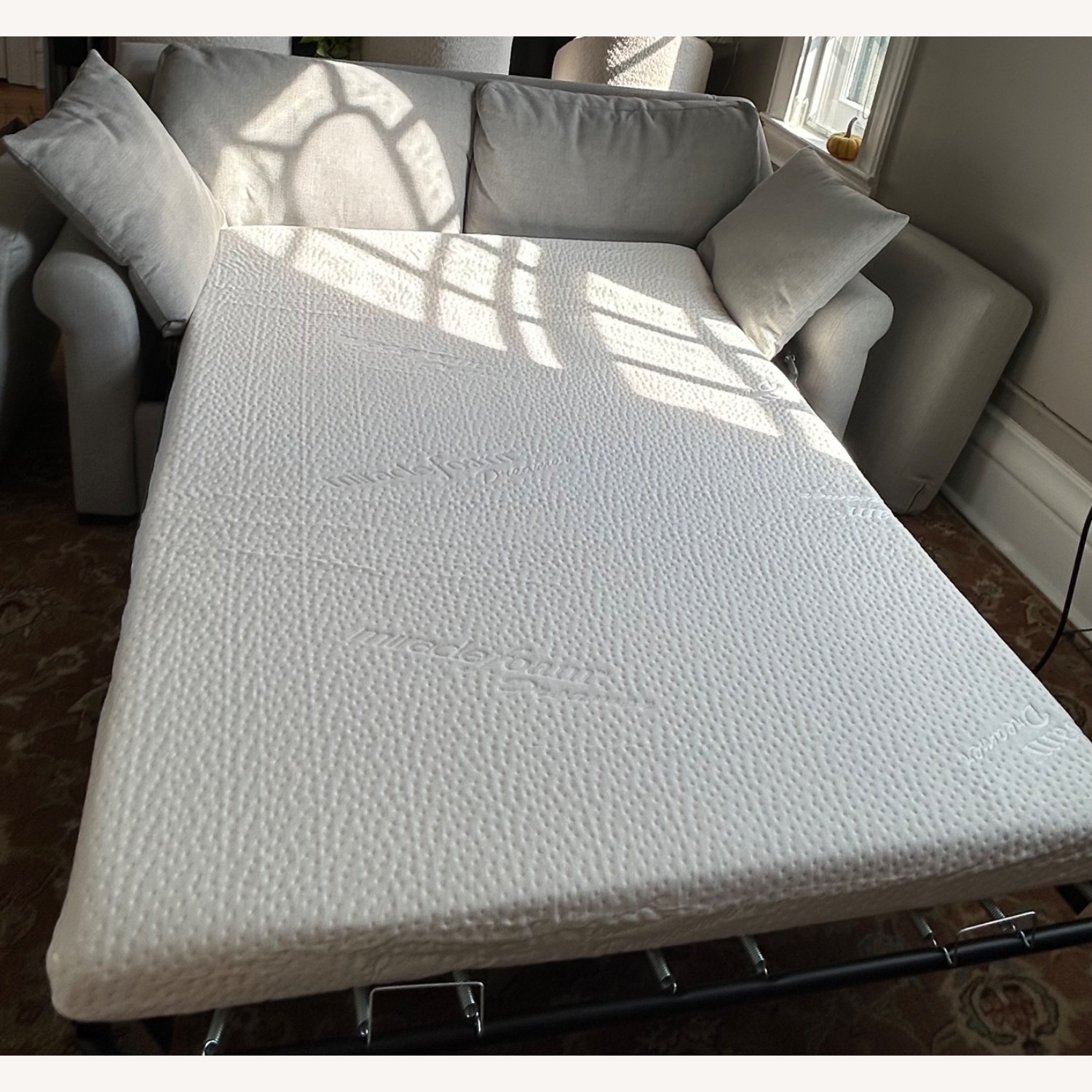Light Gray Sleeper Sofa - image-5