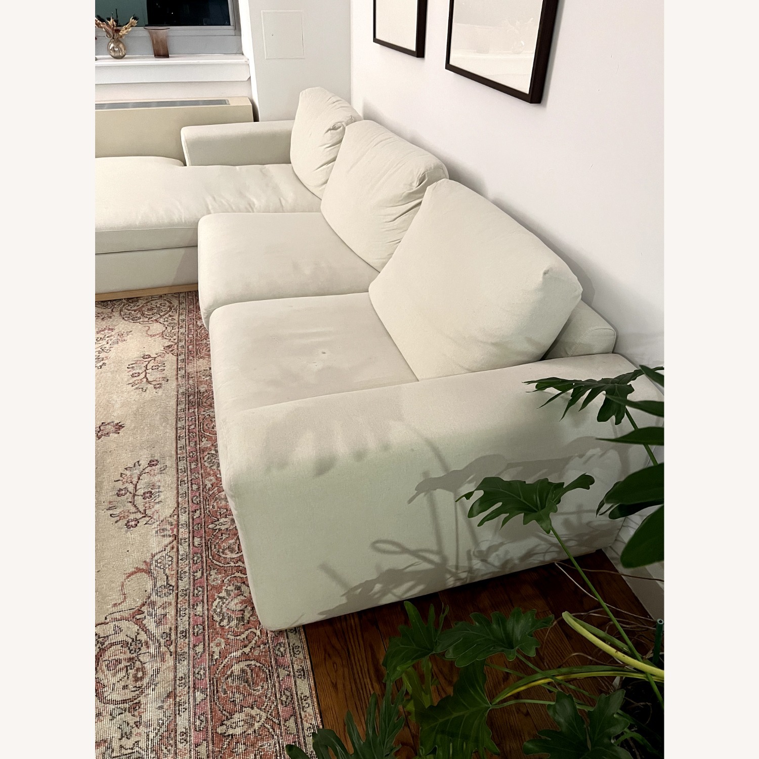 Rove Concepts Noah Natural Fabric 3+ Piece Sectional - image-3