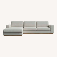Rove Concepts Noah Natural Fabric 3+ Piece Sectional