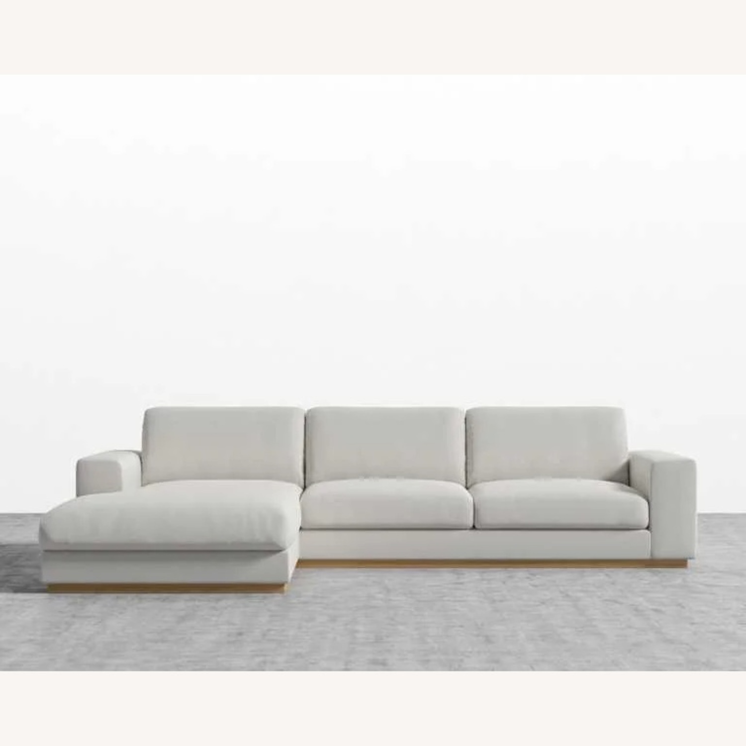 Rove Concepts Noah Natural Fabric 3+ Piece Sectional - image-6
