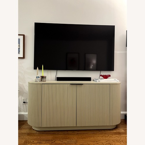 Used Rove Concepts Athena Natural Wood Sideboard for sale on AptDeco