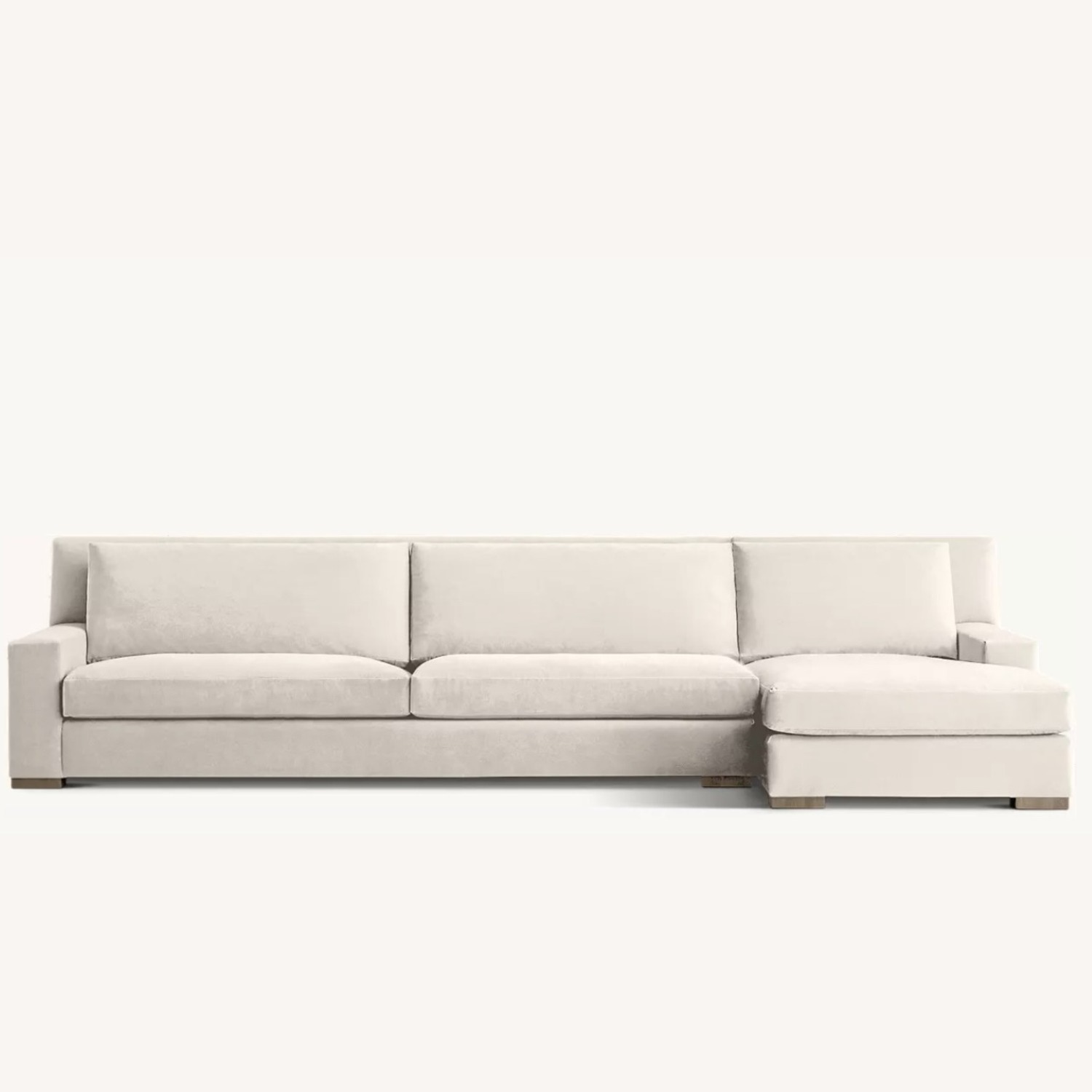 Restoration Hardware Parisian Track Arm Sofa with Chaise - image-3