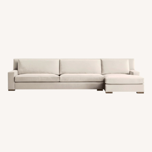 Used Restoration Hardware Parisian Track Arm Sofa with Chaise for sale on AptDeco