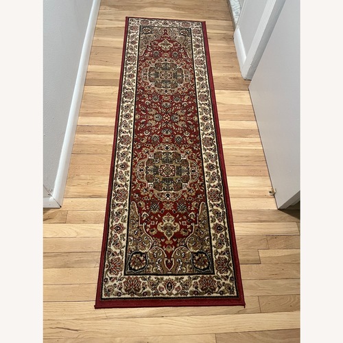 Used Rosette Runner Rug for sale on AptDeco