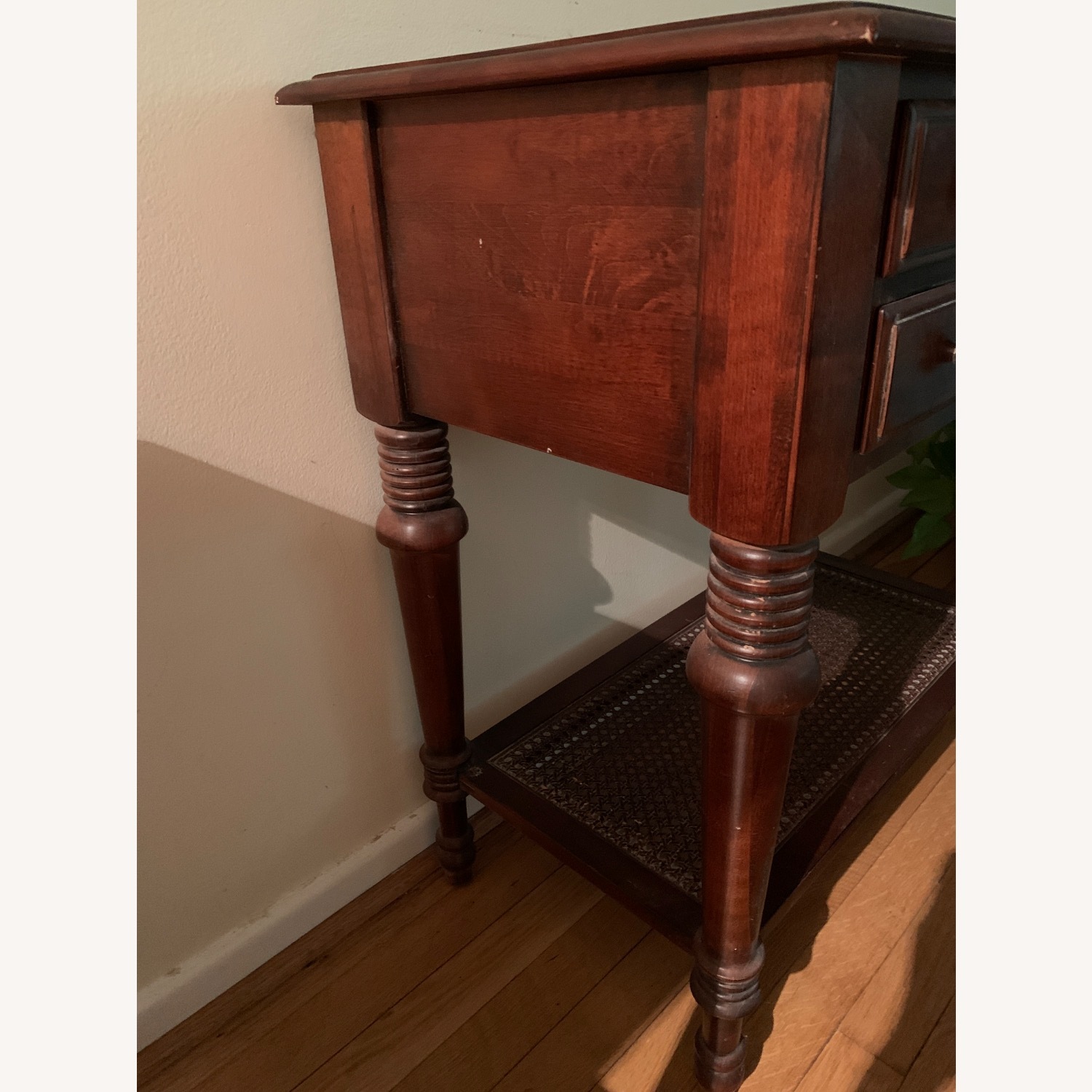 Ethan Allen Solid Wood Side Table - image-3
