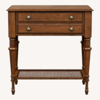 Ethan Allen Solid Wood Side Table