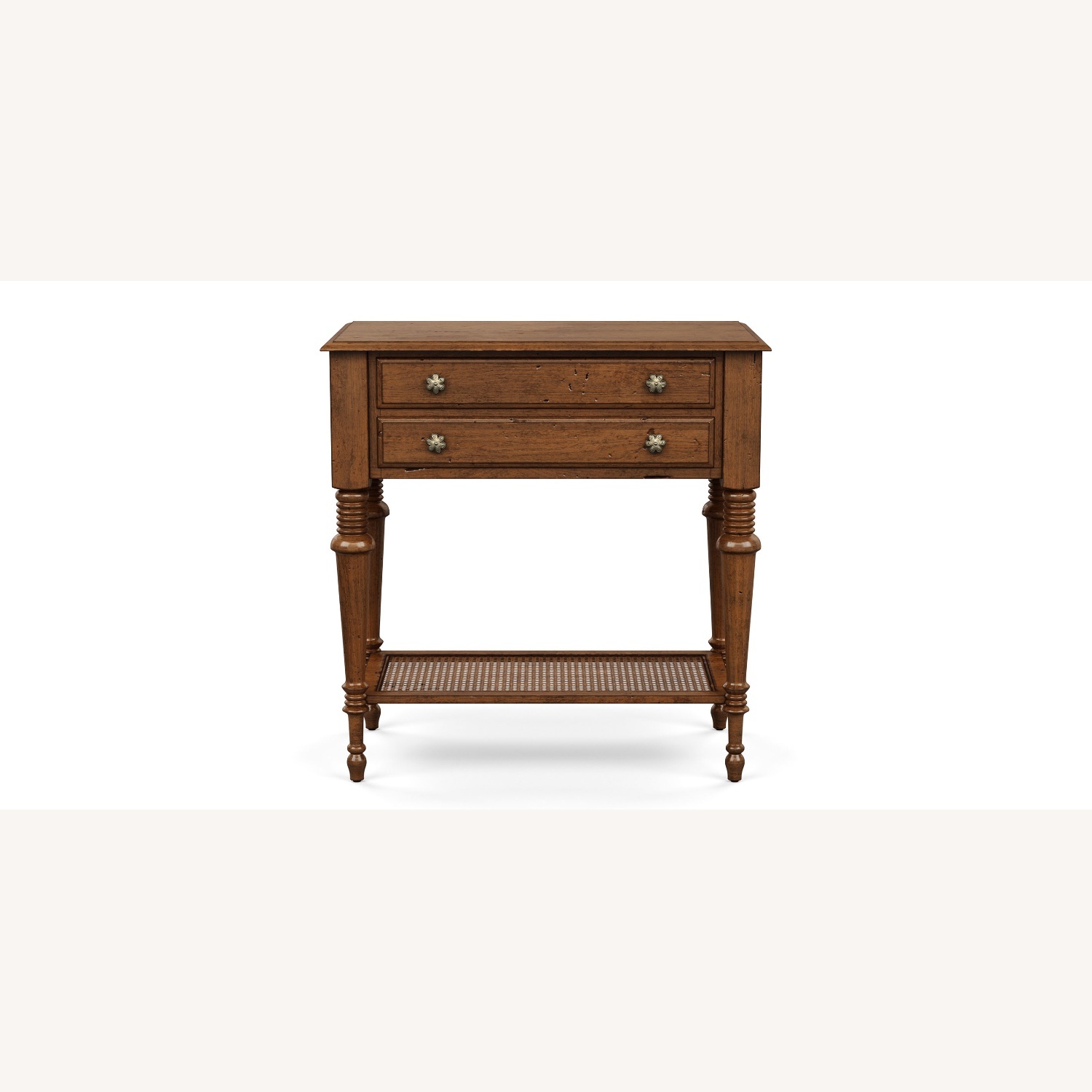 Ethan Allen Solid Wood Side Table - image-4