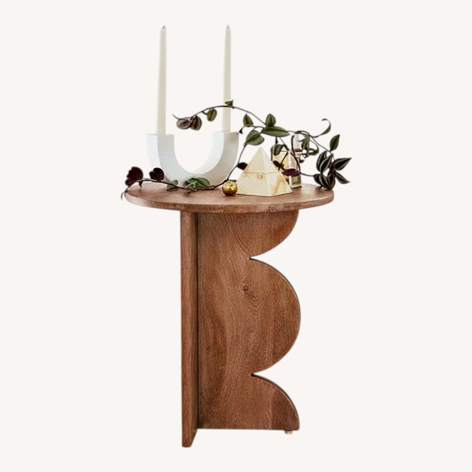 Urban Outfitters Runa Natural Wood Side Table - image-6