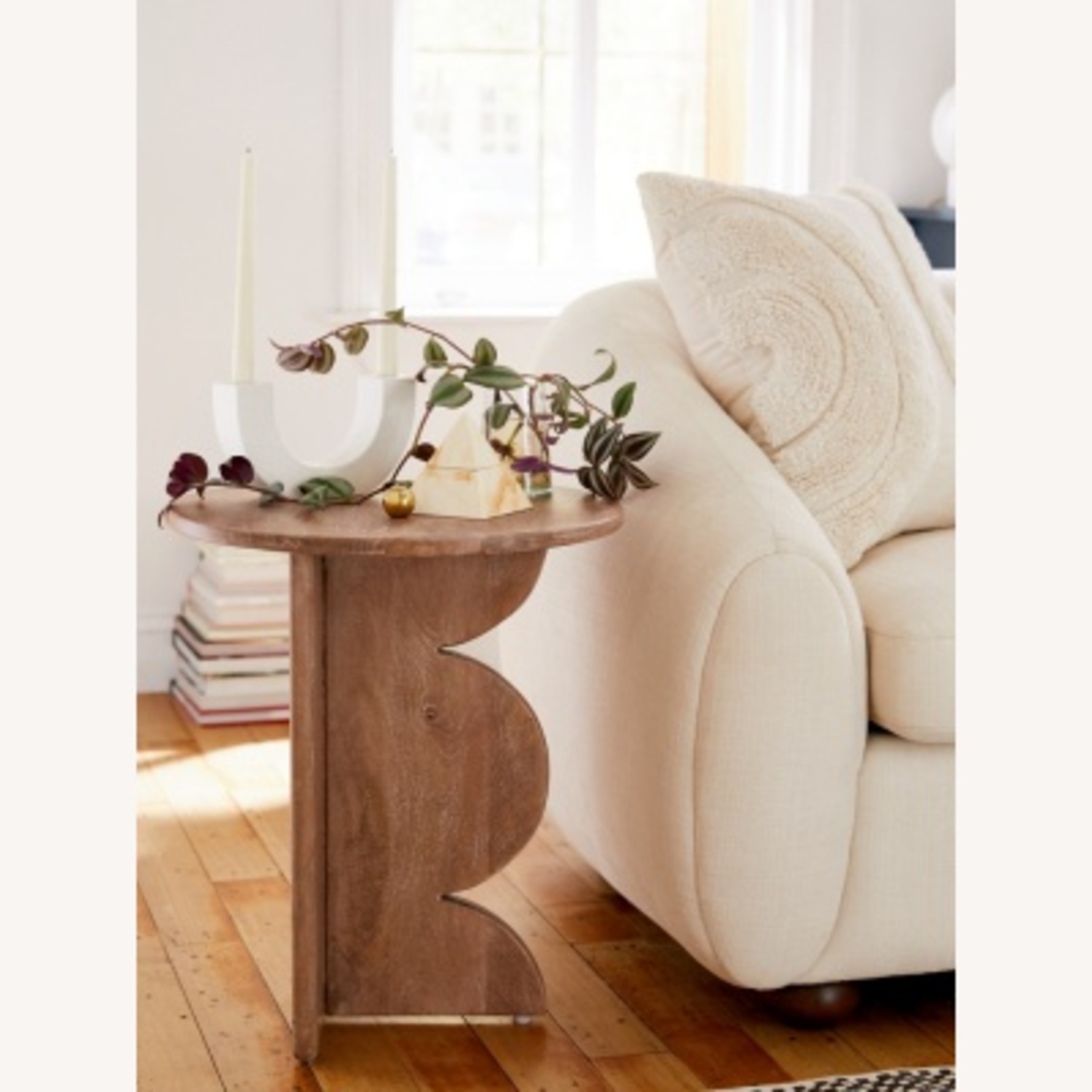 Urban Outfitters Runa Natural Wood Side Table - image-5