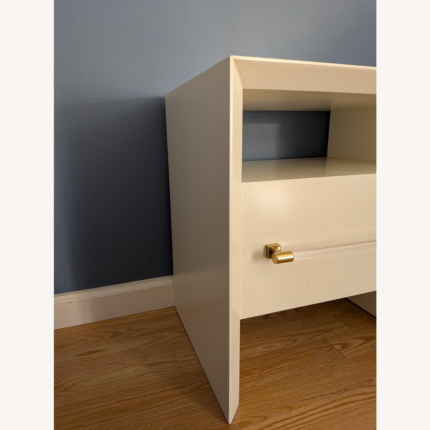 Anthropologie White Merriton Nightstand  - image-1