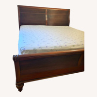 Solid Wood King Bed