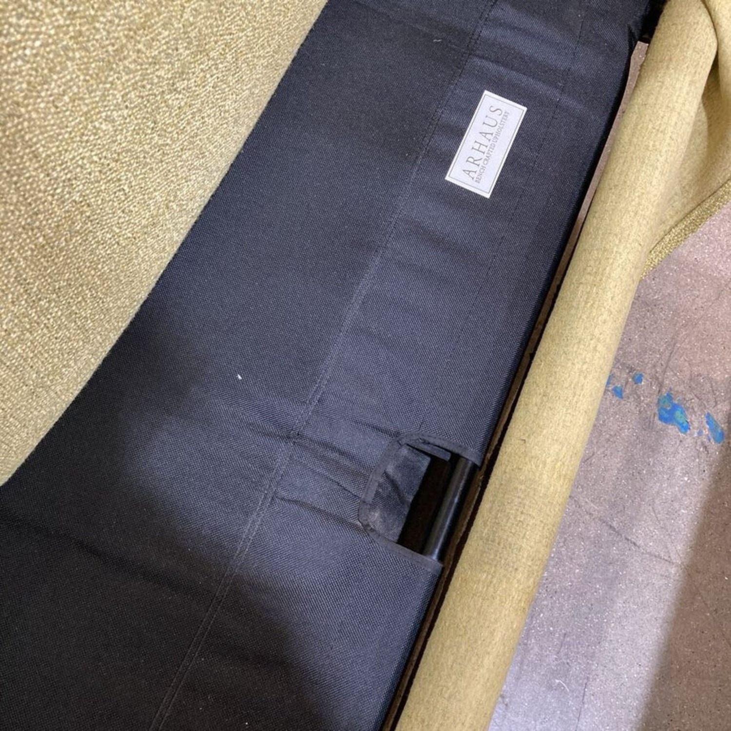 Arhaus Tufted Chesterfield Rollarm Sleeper Sofa - image-11