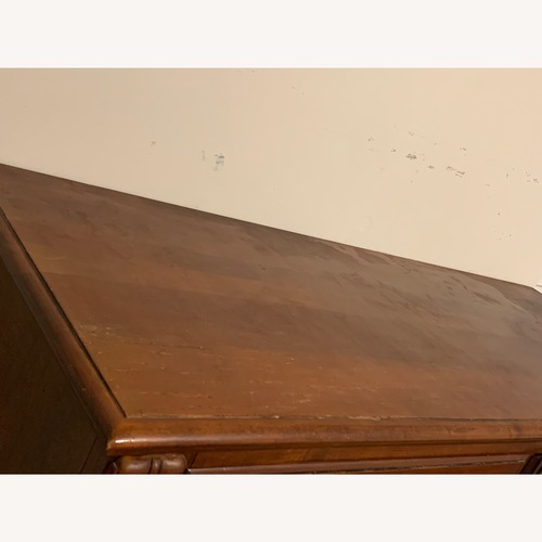 Used Ethan Allen Dark Brown Wood Dresser for sale on AptDeco