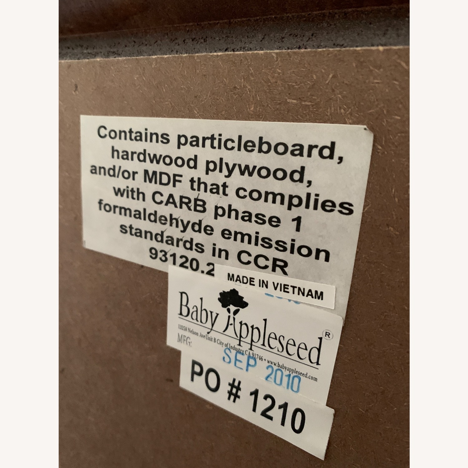 Dark Brown Wood Dresser - image-4