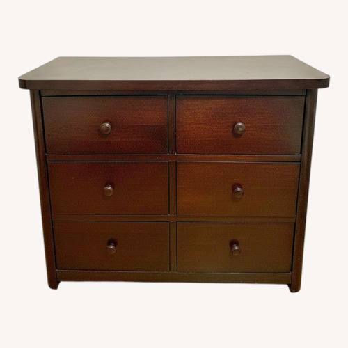 Used Dark Brown Wood Dresser for sale on AptDeco