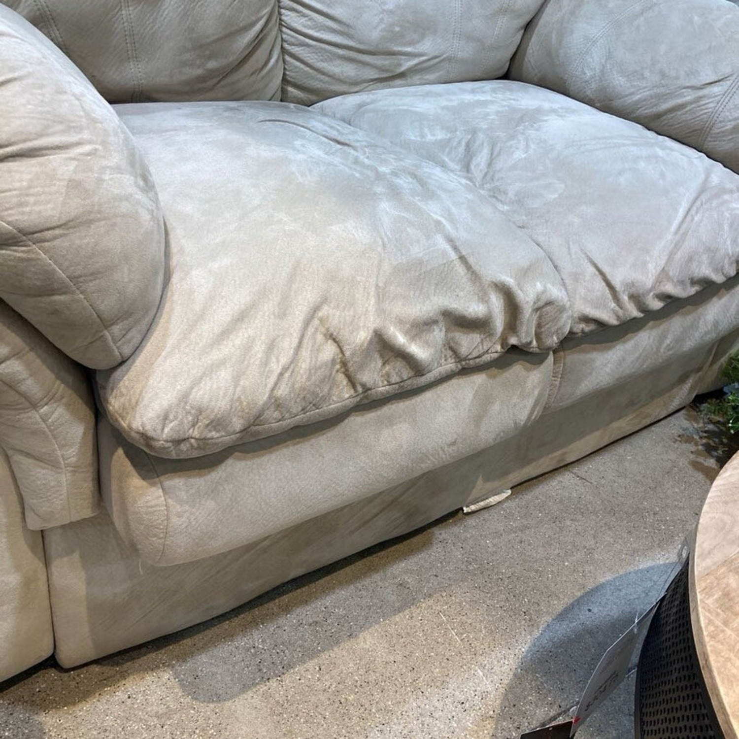 Plush Microfiber Two-Seat Loveseat - image-5