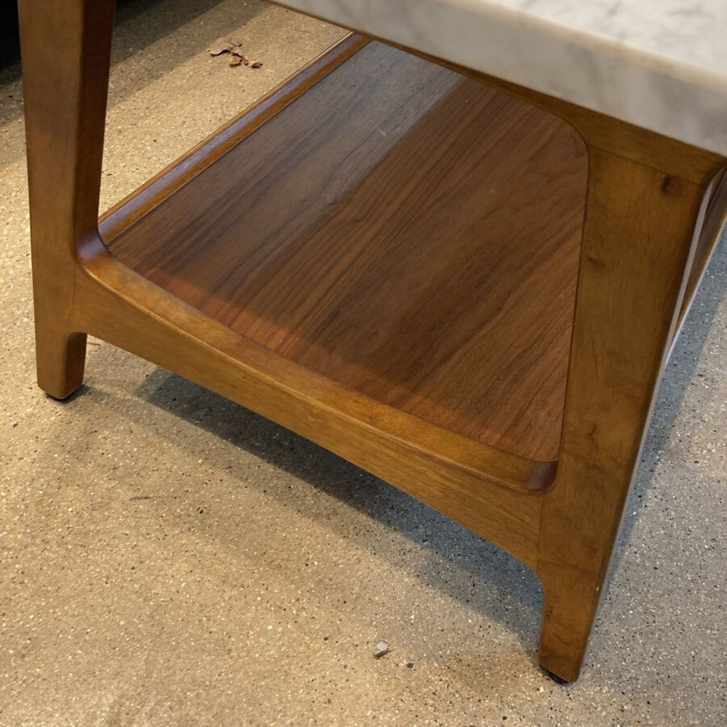 West Elm Reeve Marble Top Coffee Table - image-7