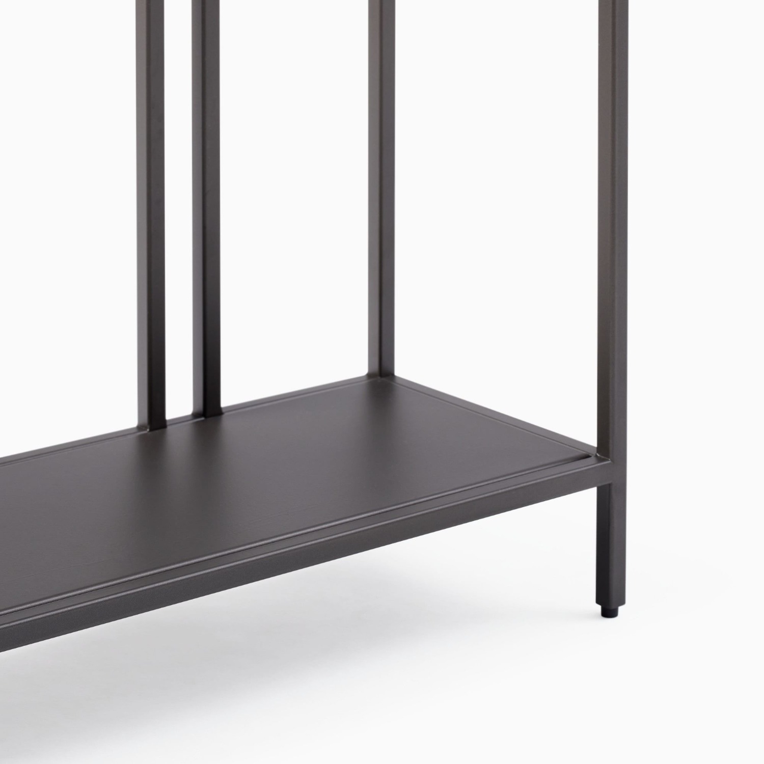 West Elm Black Profile Narrow Console Table - image-4
