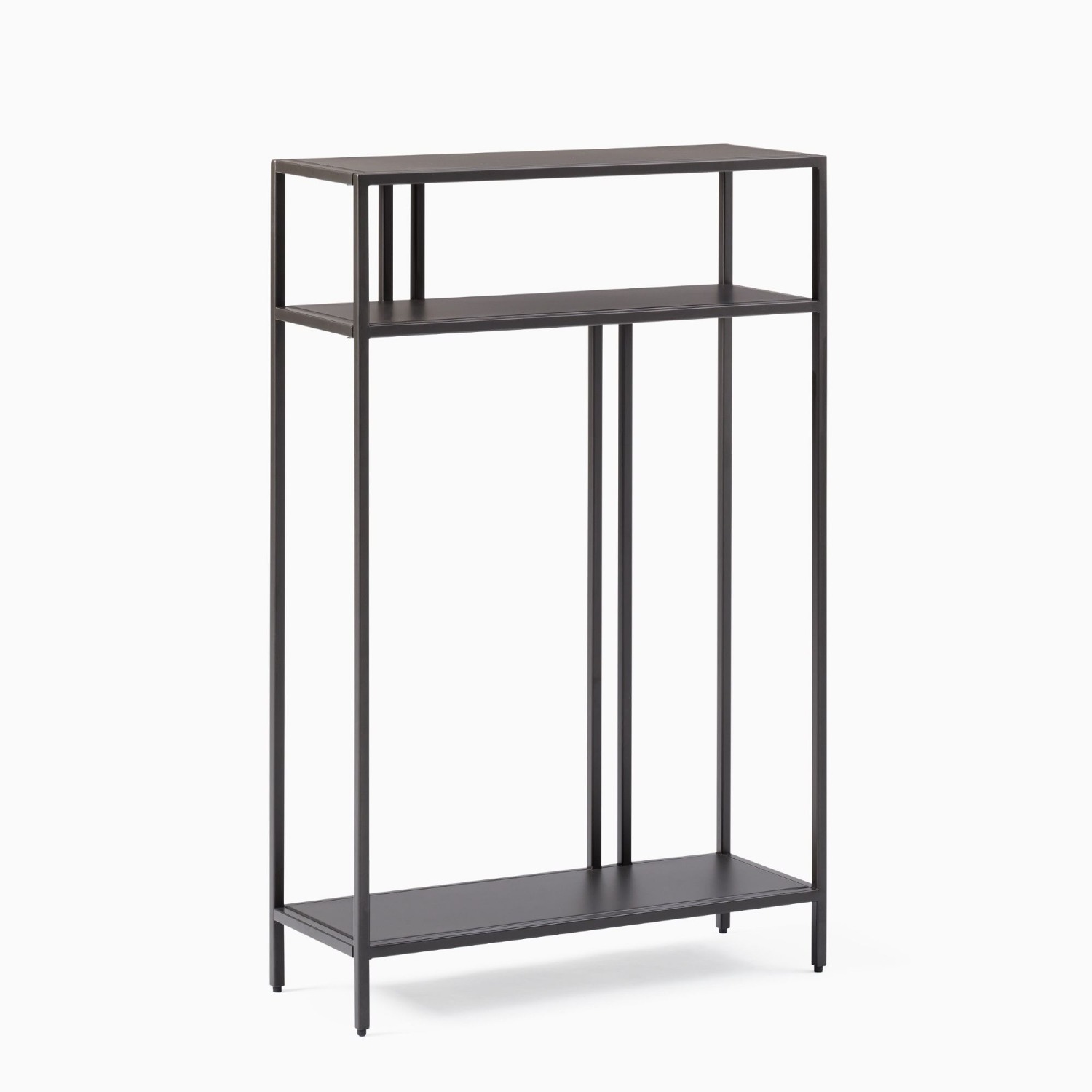 West Elm Black Profile Narrow Console Table - image-5