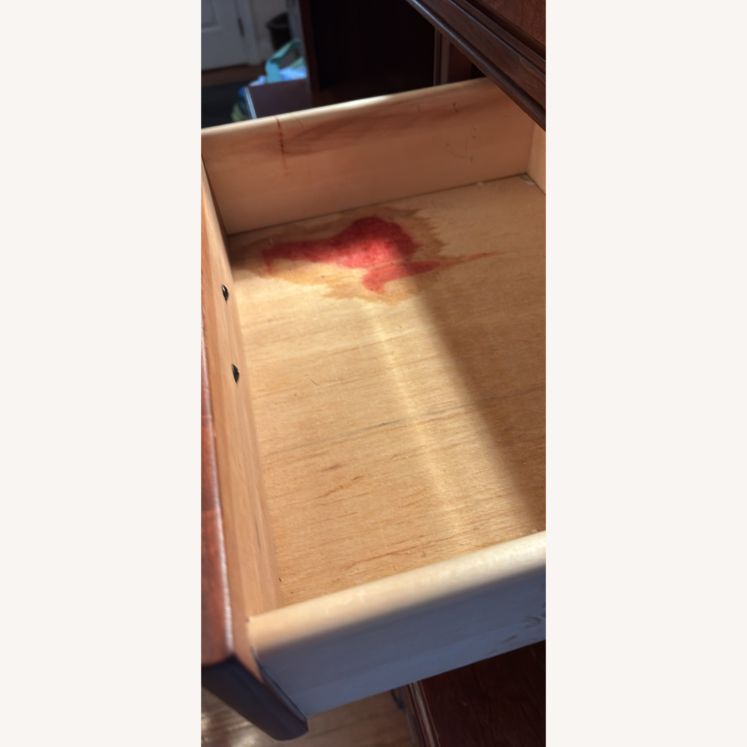 Dark Brown Wood Sideboard - image-3