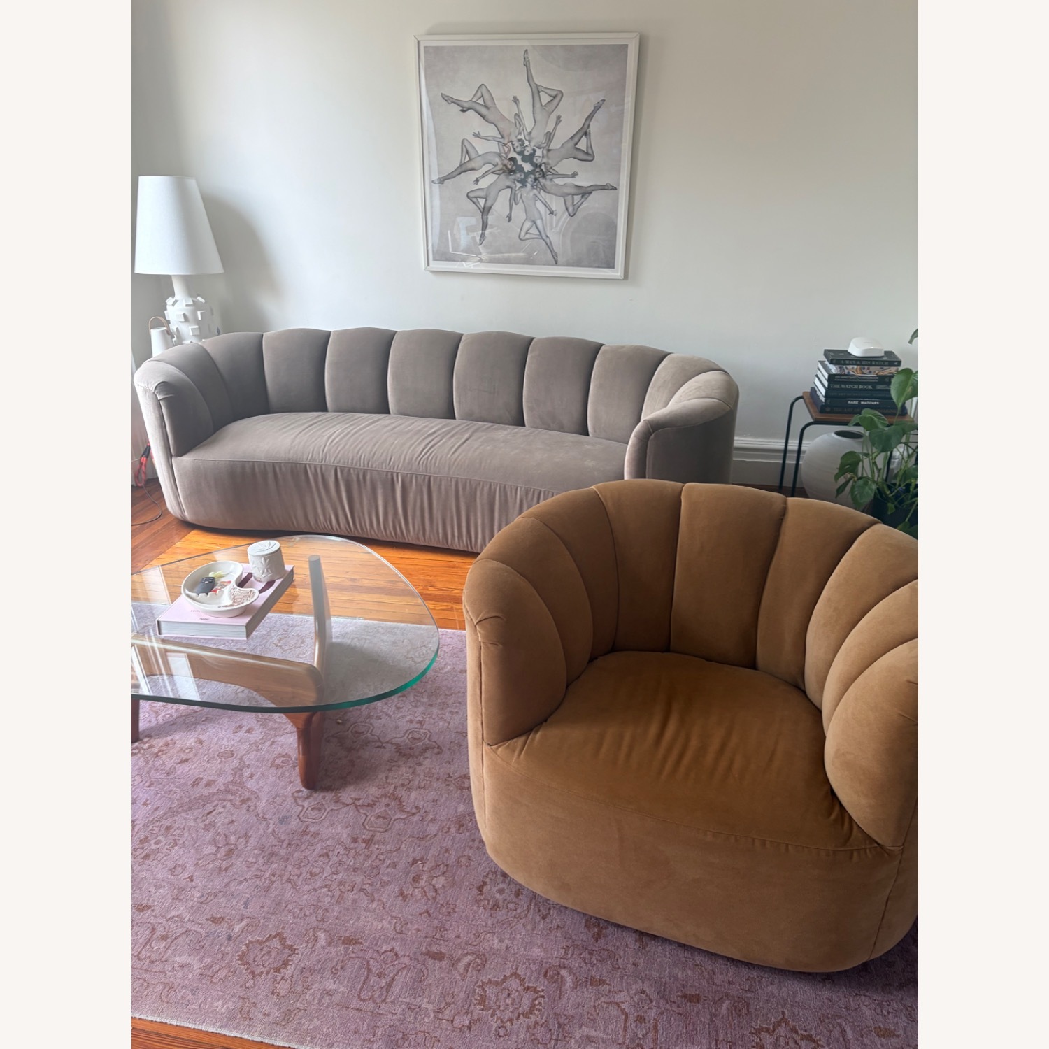 Amira Swivel Custom Chair - image-3