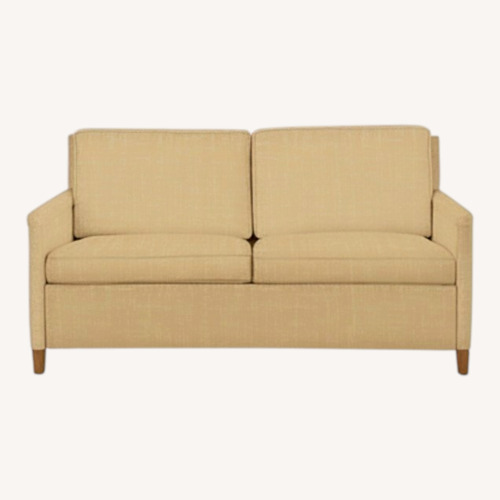 Used Serena & Lily Spruce Linen Sleeper Sofa for sale on AptDeco