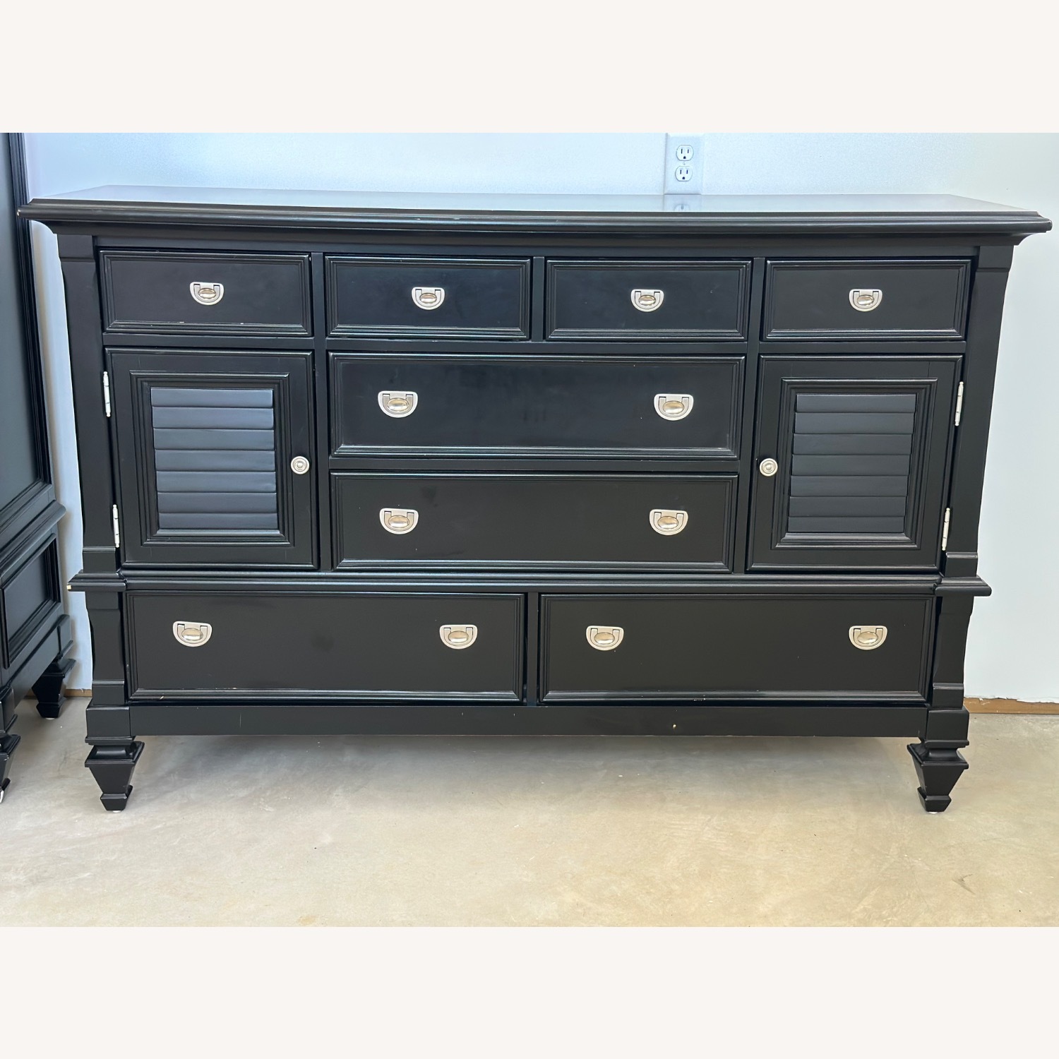 Black Long Dresser - image-2