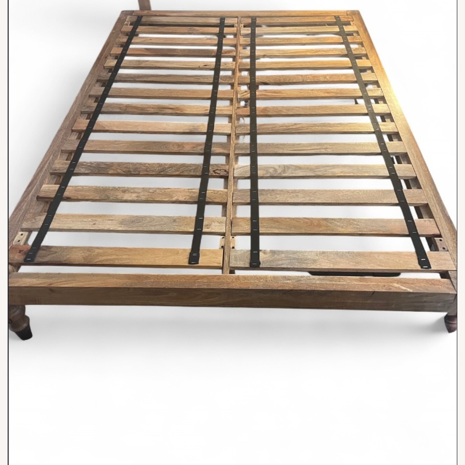 Urban Outfitters Bohemian Natural Wood Full Bed - image-2