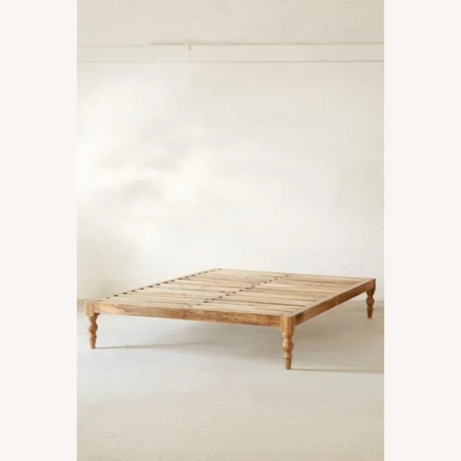 Urban Outfitters Bohemian Natural Wood Full Bed - image-4