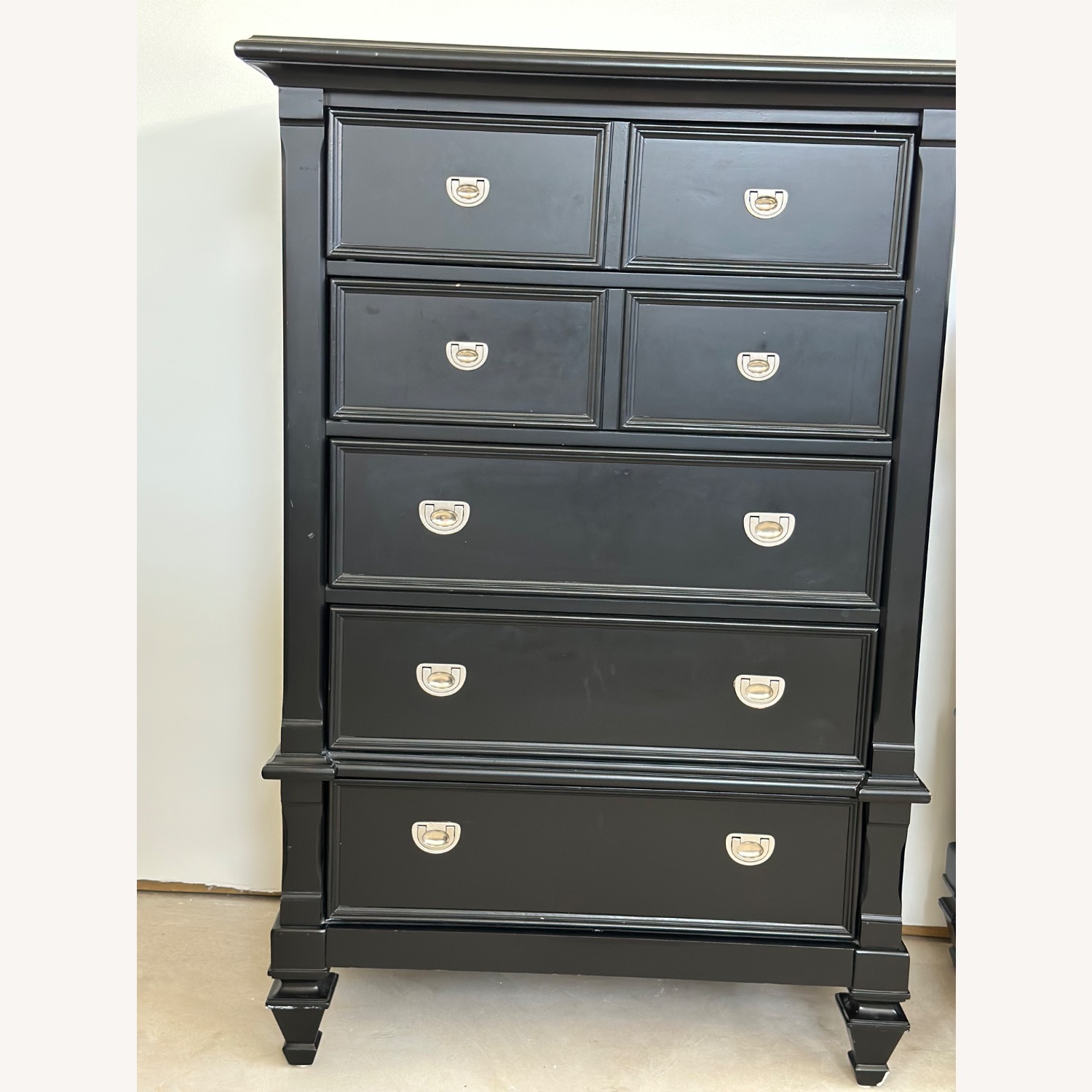 Black Wood Dresser - image-2