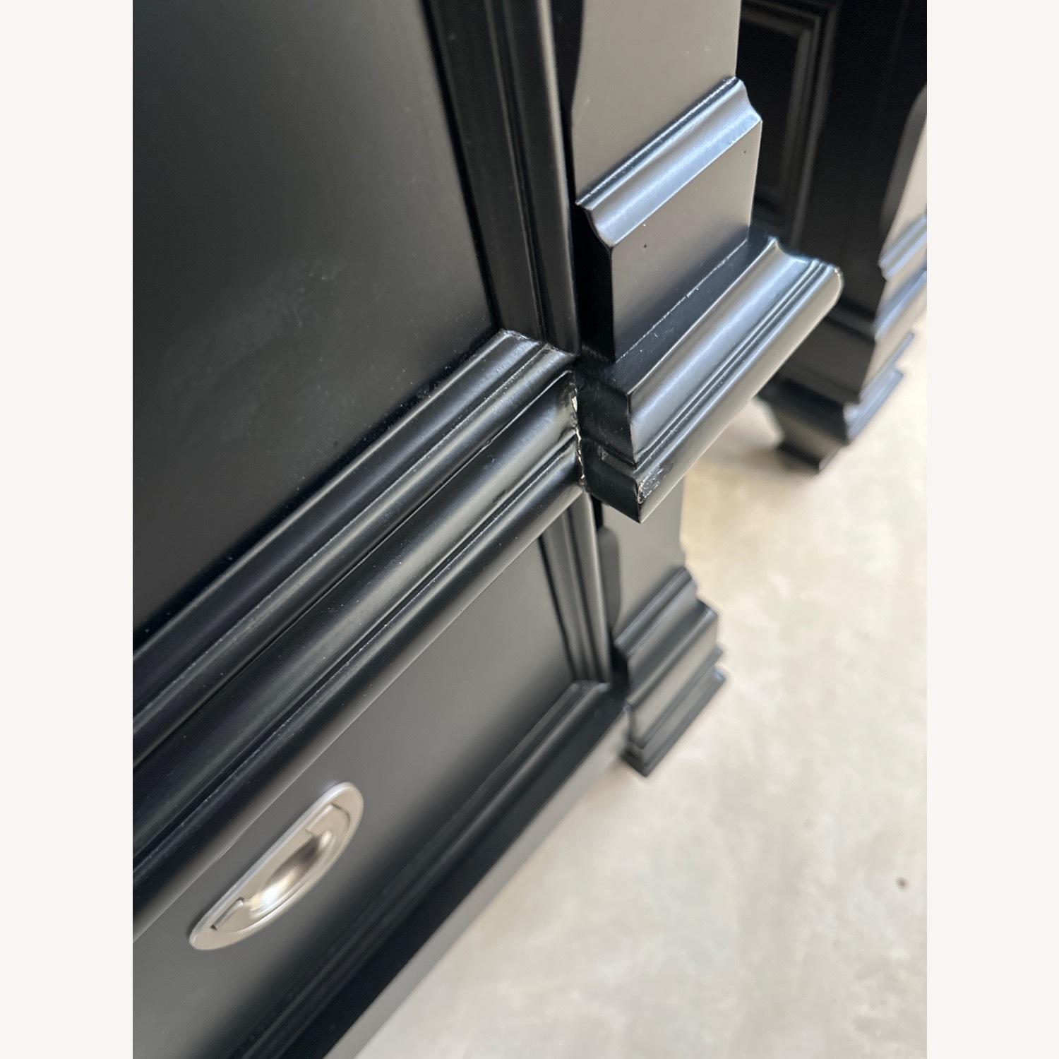 Black Wood Dresser - image-5
