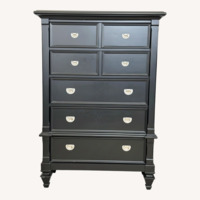 Black Wood Dresser