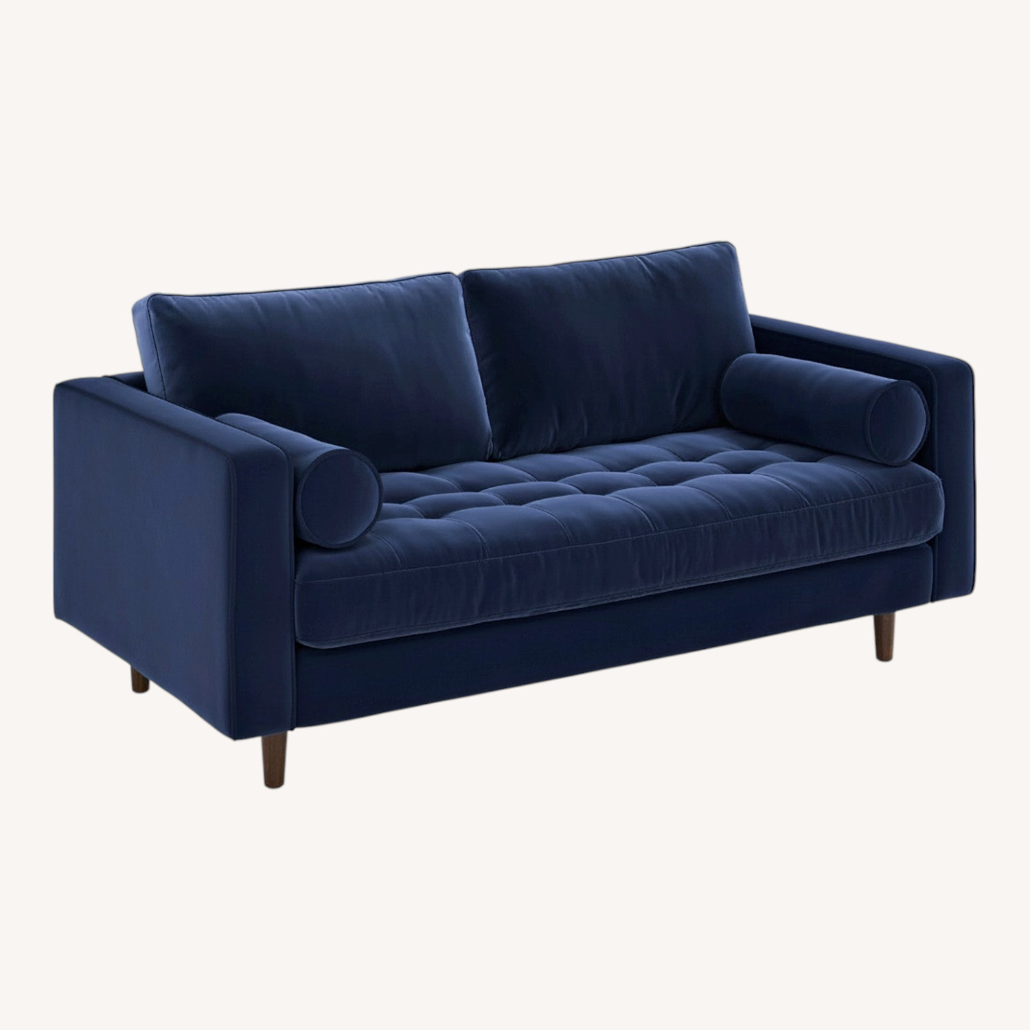 Article Sven Blue Velvet 2 Seater Sofa - image-0