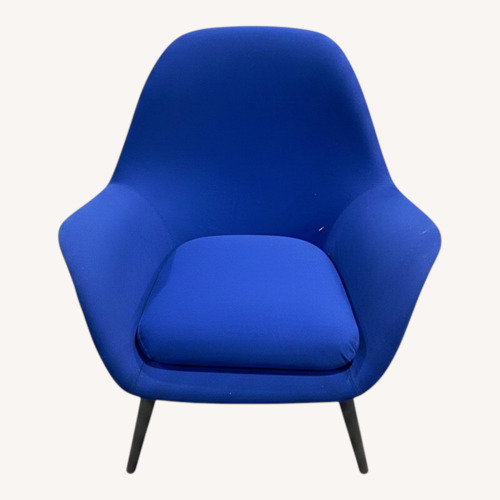 Used Four Hands Blue Fabric Accent Chairs for sale on AptDeco