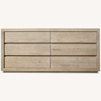 Restoration Hardware Wood Dresser