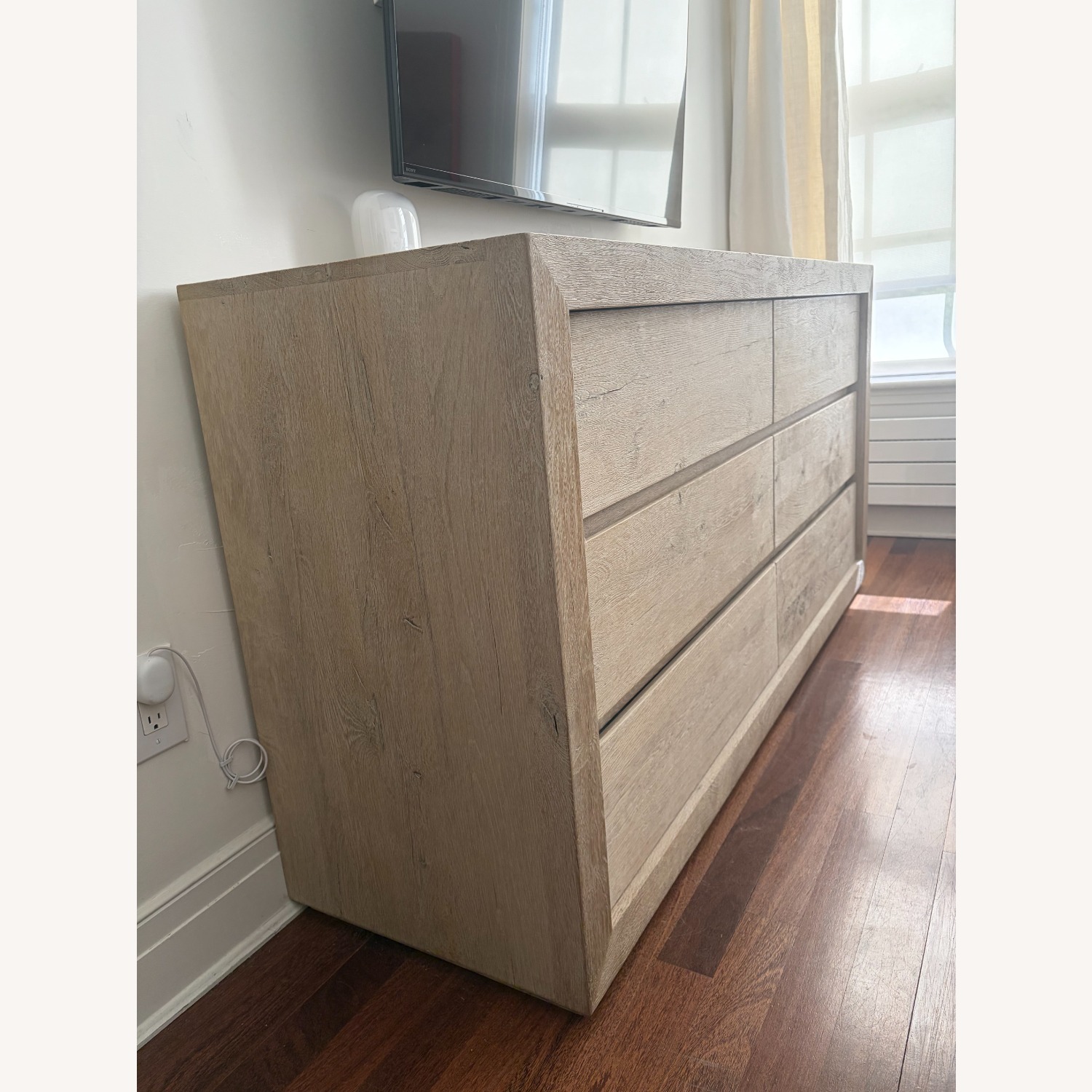 Restoration Hardware Wood Dresser - image-2