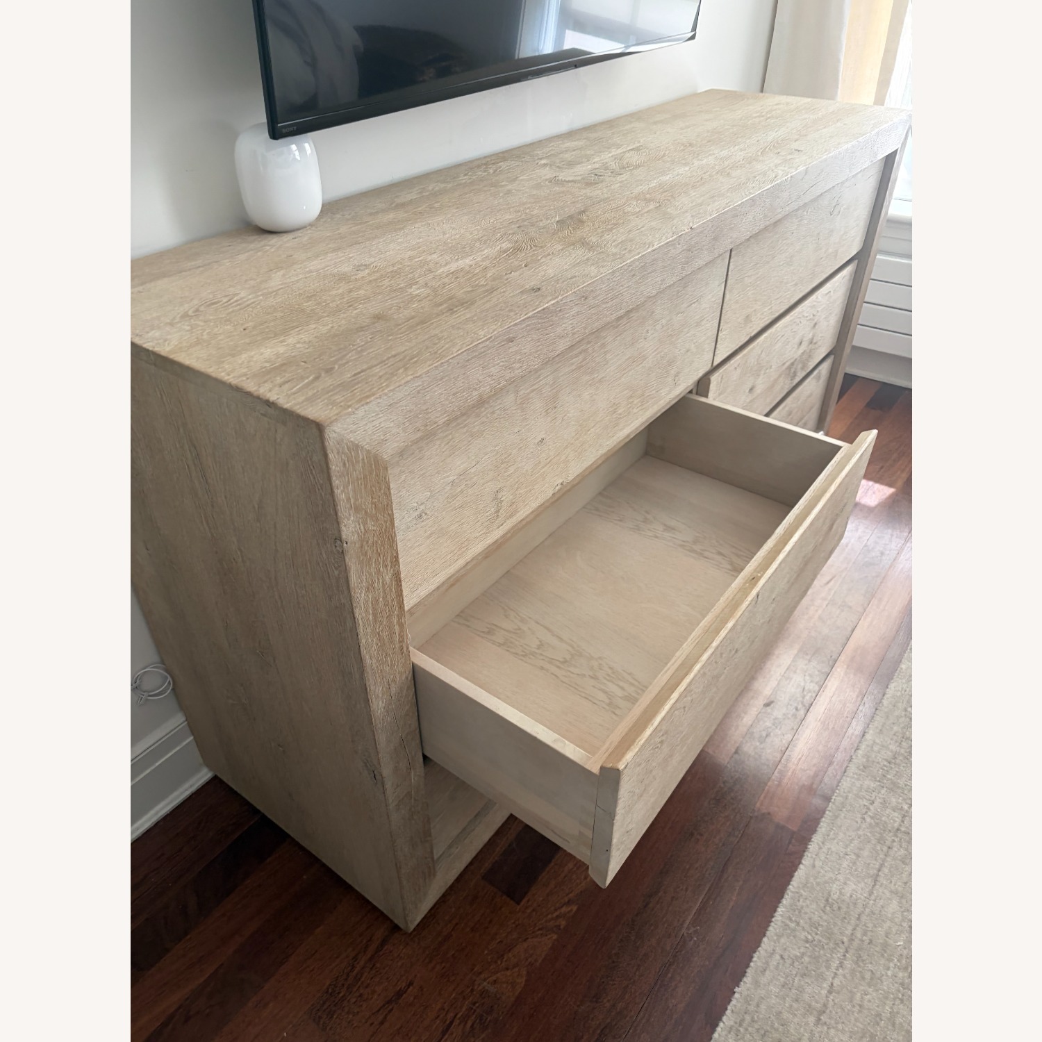 Restoration Hardware Wood Dresser - image-4