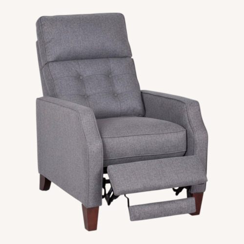 Used Macy's Light Gray Fabric Recliner for sale on AptDeco