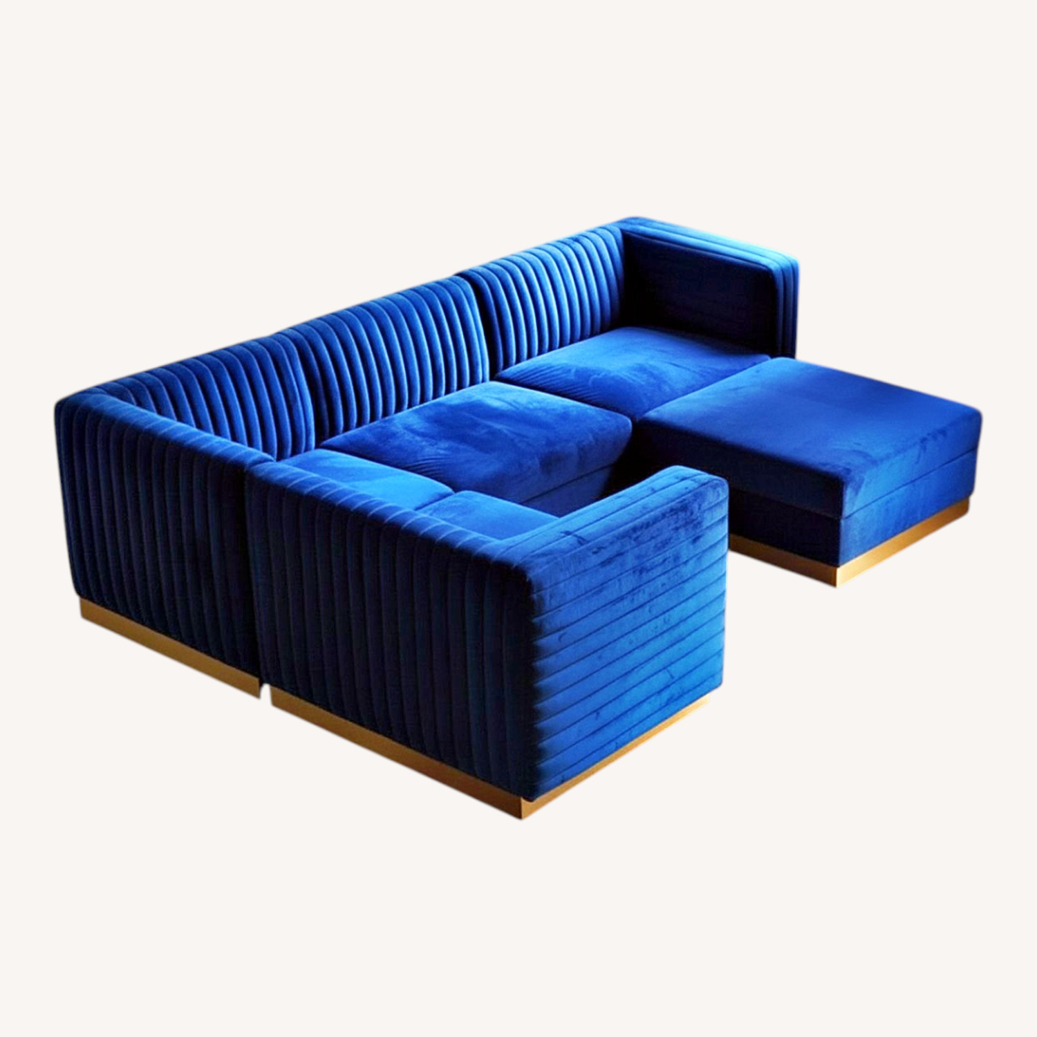 Modern Modular 5 Piece Sectional Sofa - image-0