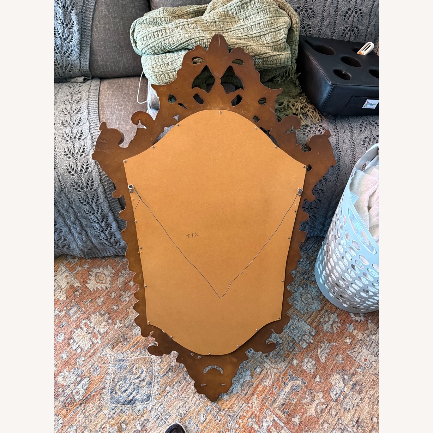 Vintage/Antique Finds Gilt Wood Mirror - image-2