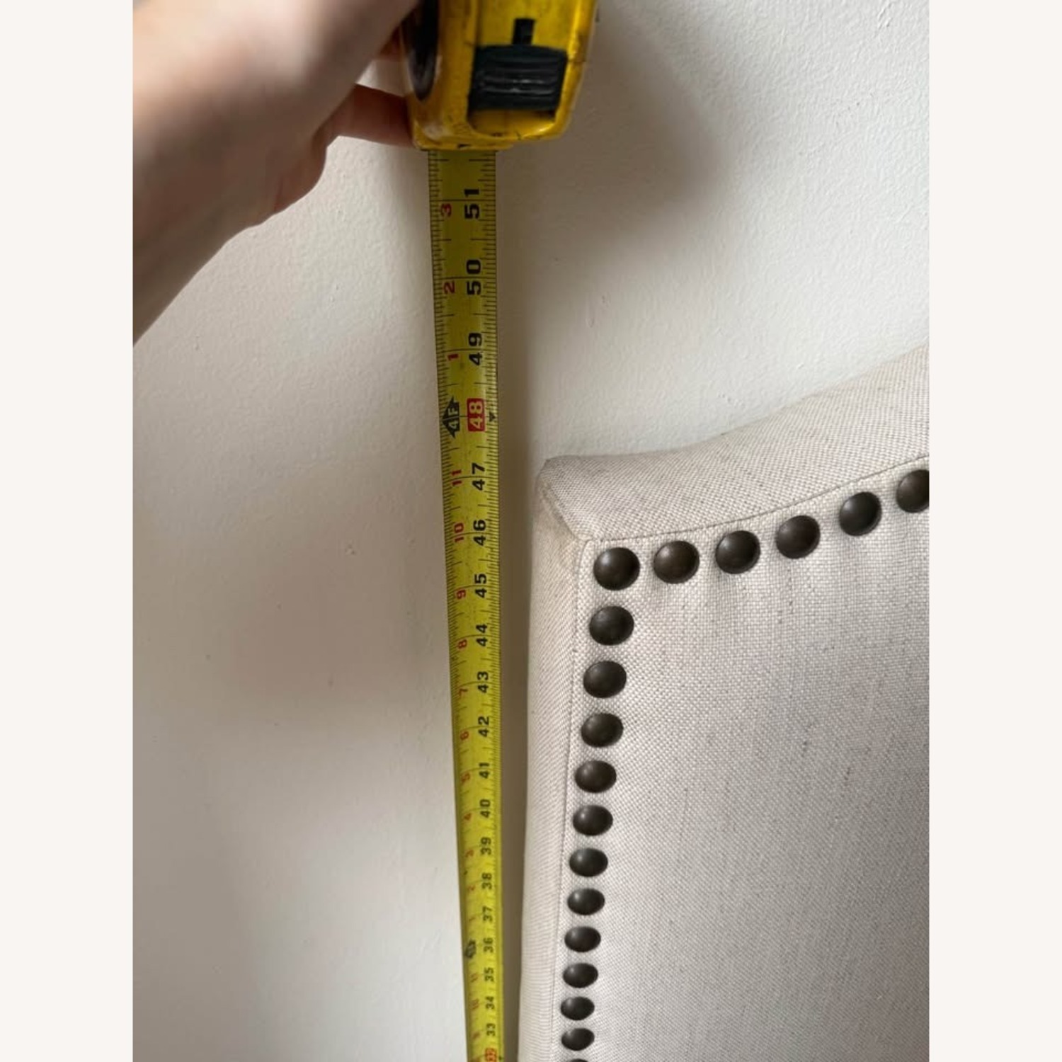 Pottery Barn Natural Linen Headboard - image-2