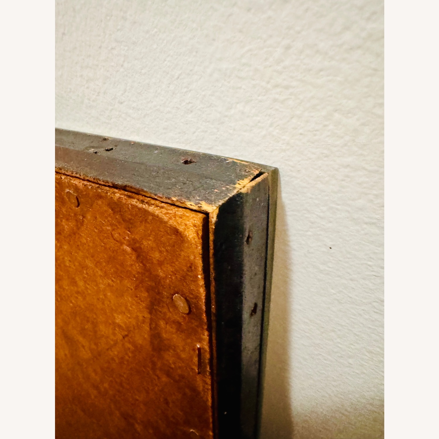 Large Vintage/Antique Etched Wall Mirror - image-9