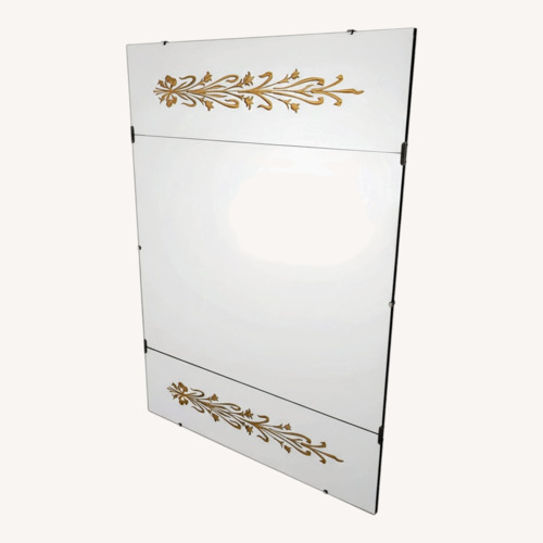 Used Large Vintage/Antique Etched Wall Mirror for sale on AptDeco