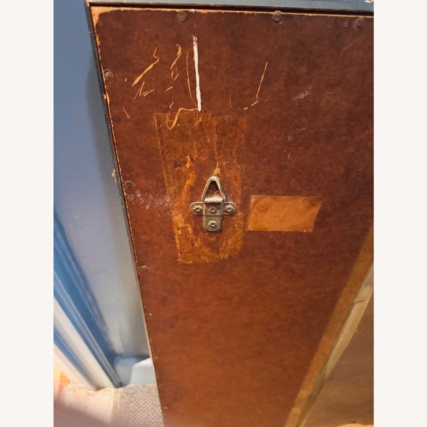 Large Vintage/Antique Etched Wall Mirror - image-18