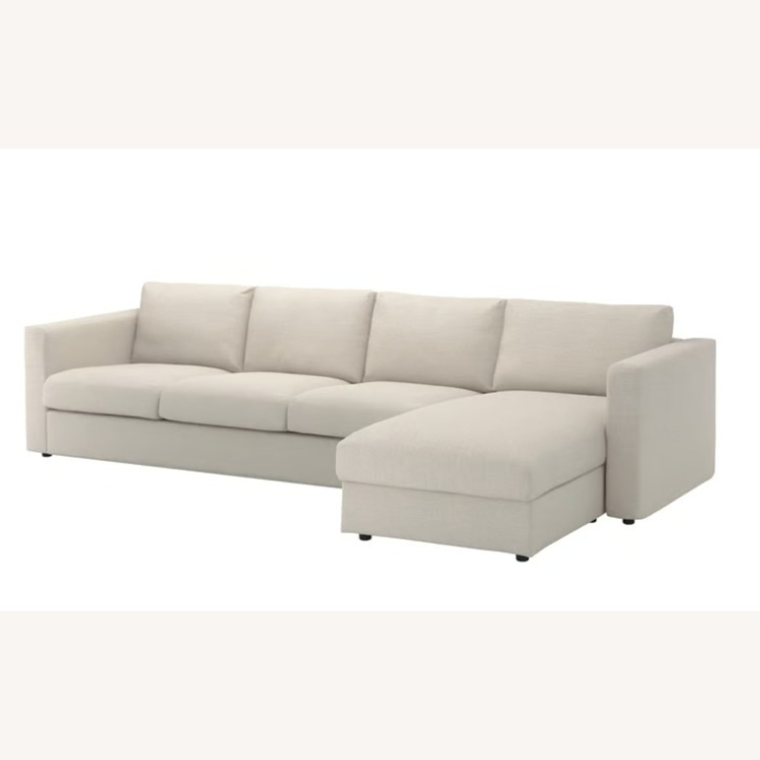 IKEA Finnala Natural Fabric 3+ Piece Sectional - image-4