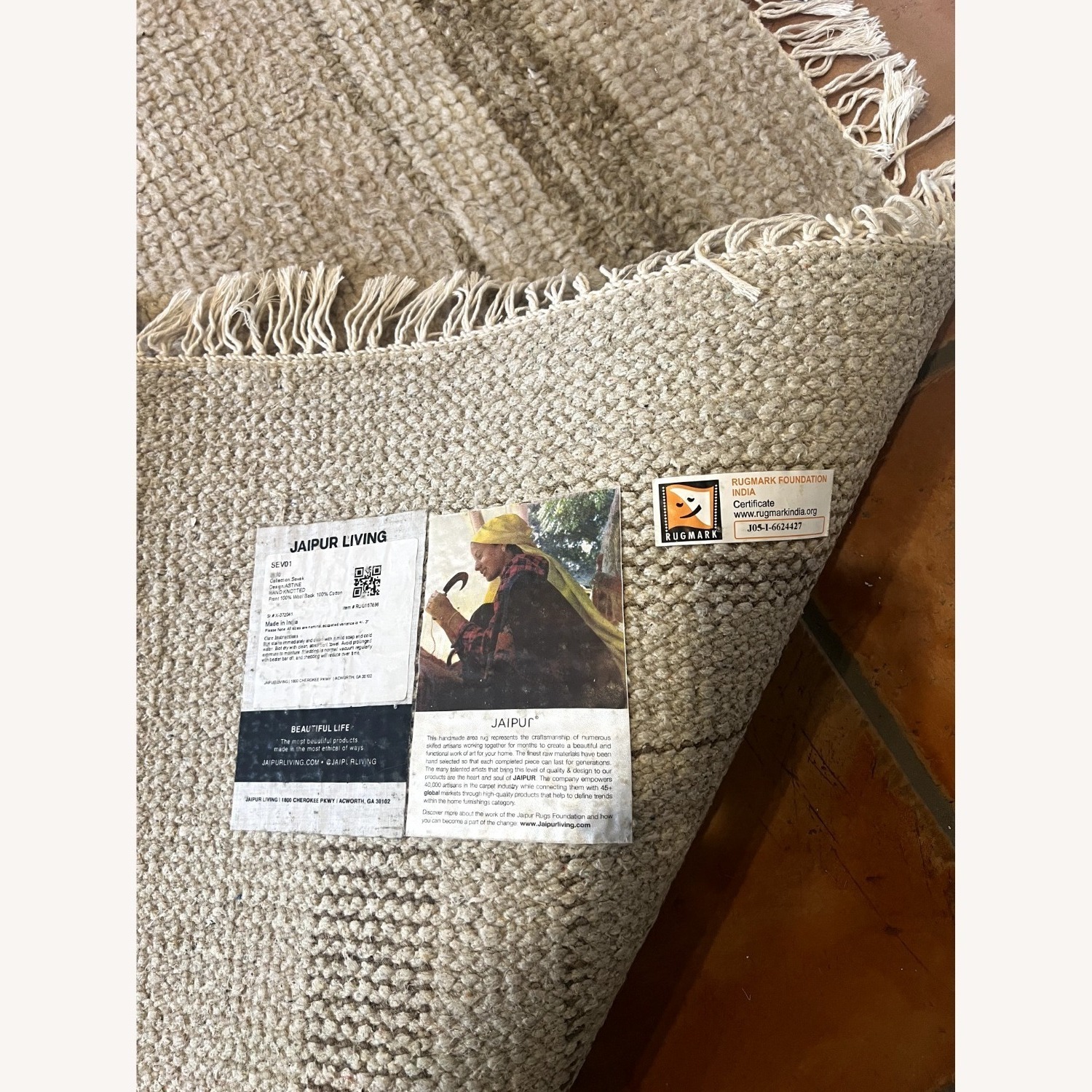 JAIPUR Living Natural Wool Area Rug 8' x 10' - image-4